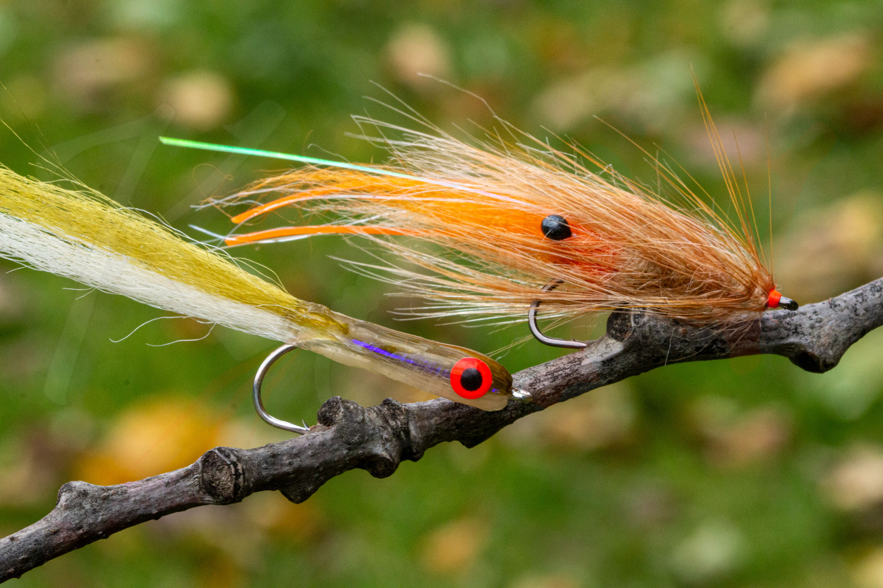 Høtyven shrimp fly for autumn sea trout fishing