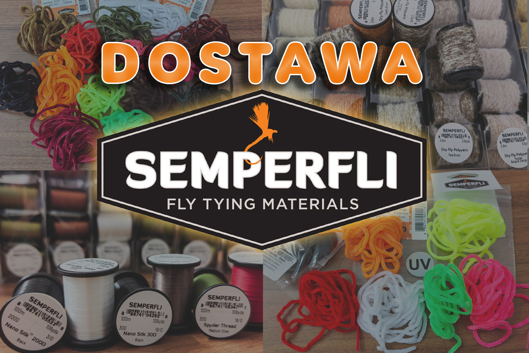 Dostawa materiałów muchowych Semperfli