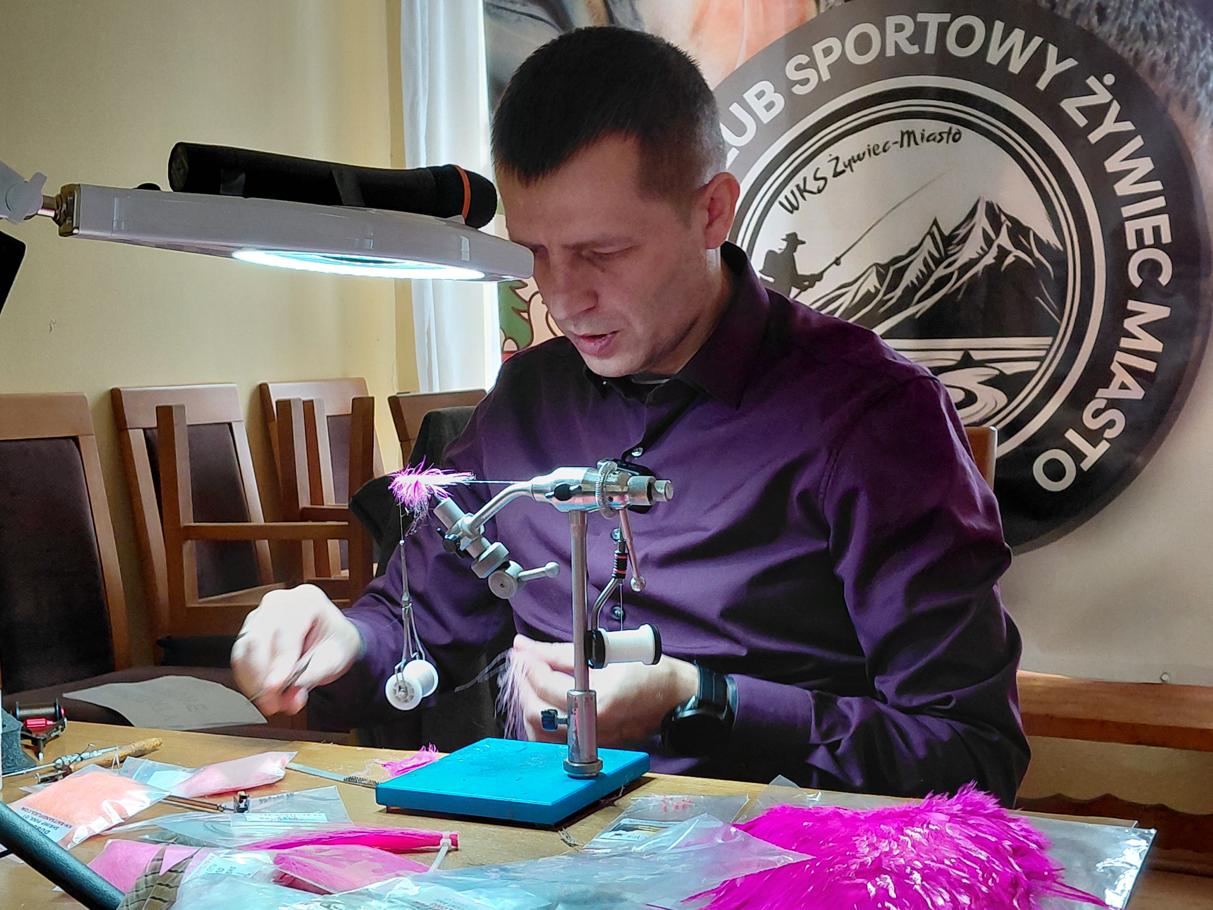 KN Baits & Flies bei lokalen Fliegenbinde-Workshops – Januar 2026