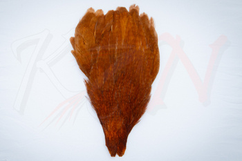 Ewing Hen Cape dyed Ginger