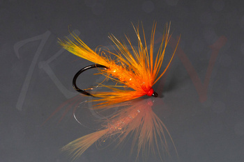 Garfish fly Orange Chillimps - MM06