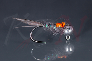 Jig nymph Antal - silver bead - NJ20 #12