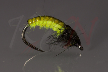 Nymph Hydropsyche chartreuse - N02