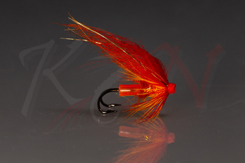 Orange Mini tube fly