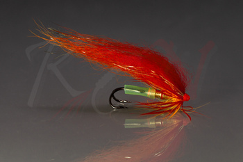 Orange tube fly (metal tube)