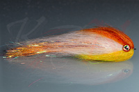 Pike fly Orange Flash Tail 16cm - MSZ07