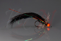 Spinning Fly - Black Trout Killer #2