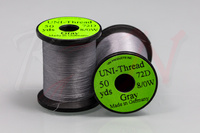 UNI Thread 8/0 72D Waxed - Gray