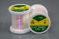 Hends Flat Tinsel 1/100 White Pearl LPS05
