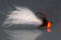 White Jig Streamer for trout - STJ02 #6