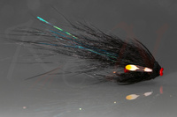 FF Hairwing Fly Black 4cm