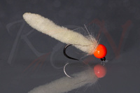 MOP Jig - Natural Grub - tungsten bead - MJW05 #12