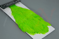 Farbowana kapka szyjna kury Ewing Hen Cape Green Chartreuse