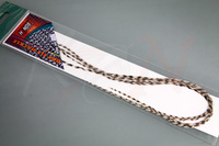 Pióra na jeżynki Hends Dry Fly hackle M (haczyk 12-14) 301 Grizzled