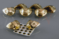 Główki do głowaczy KN Fly Sculpin Heads 15 x 11mm Złote