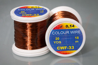Hends Color Wire 0.14mm CWF-33 Brown