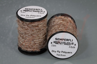 Przędza Semperfli Dry Fly Polyyarn 3.6m 3.9yds Pale Brown