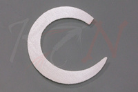 Ogony Pacchiarini Wiggle Tails M - Perłowe