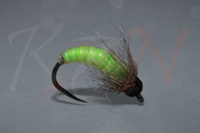 Latex Caddis Larva Fly N07 #10