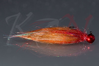 Forellen Jig Streamer Natural Ginger Red - MJ62-39 #6