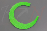 Pacchiarini Wiggle Tails XL - Fluo Chartreuse