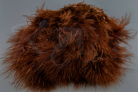 Federn Hareline Wooly Bugger Marabou Brown