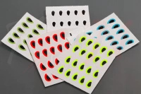 Oczy Pacchiarini Angry Predator Eyes 10mm - Orange Fluo