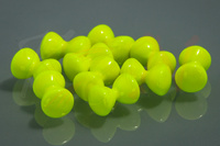 Painted Lead Eyes 5.5mm Fluo Yellow