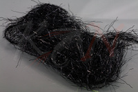 Hareline Ripple Ice Fiber - Black