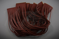 Hareline Silicone Flutter Legs - Brown