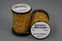 Semperfli Dry Fly Polyyarn 3.6m 3.9yds Golden Olive