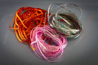 Hareline Mini Flat Fly Braid - Multi Color