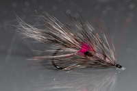 Dänische Meerforellenfliege Vaskebjørn Pink #6