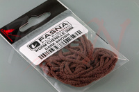 Fasna Worm Chenille 3mm Dark Brown