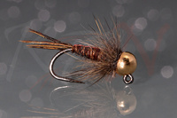 Jig Nymph Pheasant Special Back #12 - 3.8mm gold