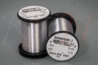 Thread Semperfli Nano Silk 50D 12/0 Gray