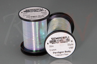 Semperfli Perdigon Body 0.4mm 1/69" Iridescent Pearl