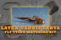Fliegenbindematerial-Set zum für Muddler Jig Streamer für Bachforellen