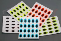 Oczy Pacchiarini Predator Eyes 10mm - Yellow Fluo