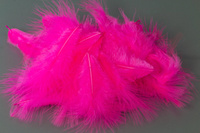 Pióra Marabuta Hareline Mini Marabou Hot Pink