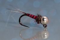 Jig Nymph Pink Quill #16 - 3.3mm silver