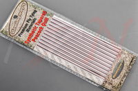 Hemingway's Synthetic Tapered Peacock Quill Gray