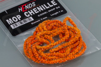 Hends Mop Chenille 3mm MOP94 Fluo Orange Mottled