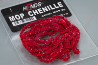 Hends Mop Chenille 3mm MOP95 Red Mottled