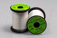 UNI Thread 8/0 72D Waxed - White