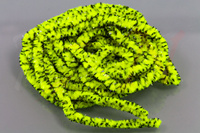 Hareline UV Mottled Galaxy Mop Chenille Fluo Yellow