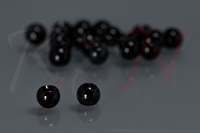 Koraliki mosiężne Brass Beads czarne