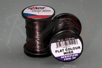Hends Flat Color Wire Medium FWM30 Black Czarny Płaski Drut