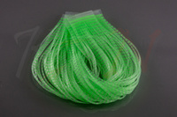 Hareline Chicone's Regular Crusher Legs - Fluo Chartreuse Barred Clear