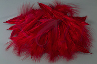 Federn Hareline Mini Marabou Red